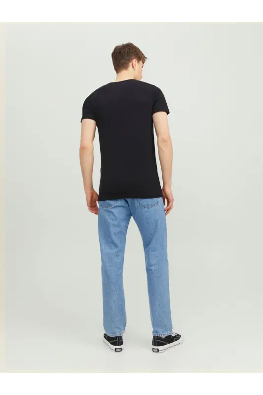 Jjebasıc O-neck Tee S/s Noos - BLACK - 6