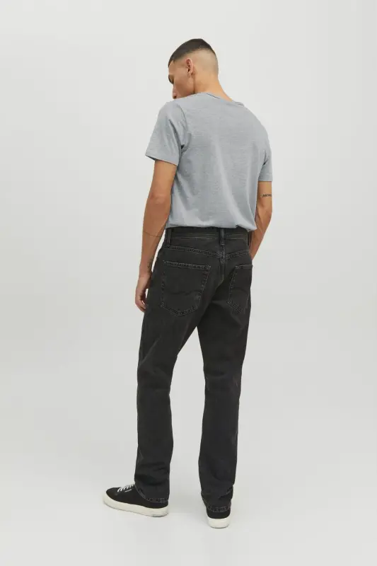 Jjebasıc O-neck Tee S/s Noos - LIGHT GREY MELANGE - 4