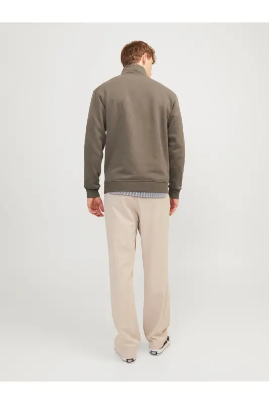 JJEBRADLEY SWEAT HALF ZIP-bungee cord - 7