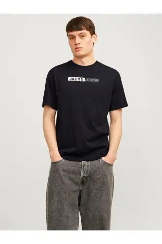 JJECORP LOGO TEE PLAY SS O-NECK NOOS Black - Black - 1