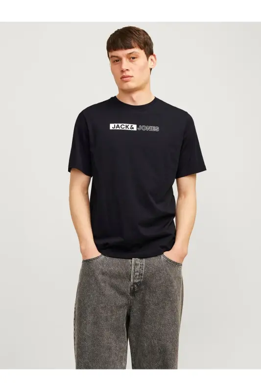 JJECORP LOGO TEE PLAY SS O-NECK NOOS Black - Black - 1