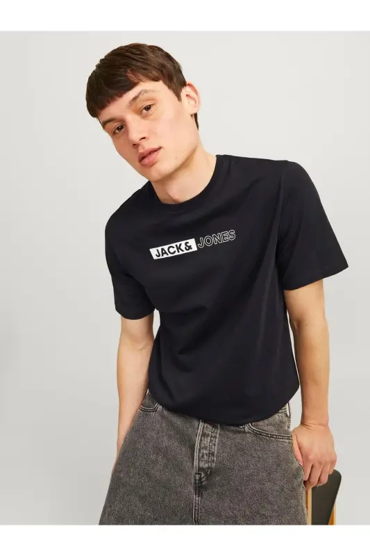 JJECORP LOGO TEE PLAY SS O-NECK NOOS Black - Black - 6