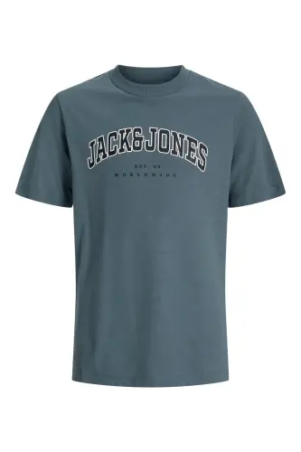 Jjecorp Logo Tee S Siyah Erkek Battal Kocaman Büyük Plus - Mavi33445 - 7