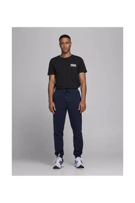 JJECORP LOGO TEE SS O-NECK NOOS ERKEK T-SHIRT-BLACK SLIM SMALL - 6