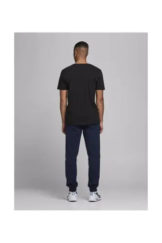 JJECORP LOGO TEE SS O-NECK NOOS ERKEK T-SHIRT-BLACK SLIM SMALL - 7