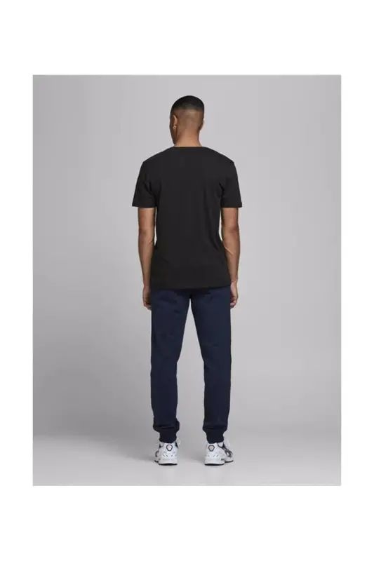 JJECORP LOGO TEE SS O-NECK NOOS ERKEK T-SHIRT - BLACK SLIM SMALL - 7