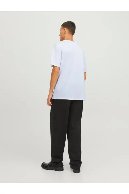 JJECORP LOGO TEE SS O-NECK NOOS White Büyük Logo - 5