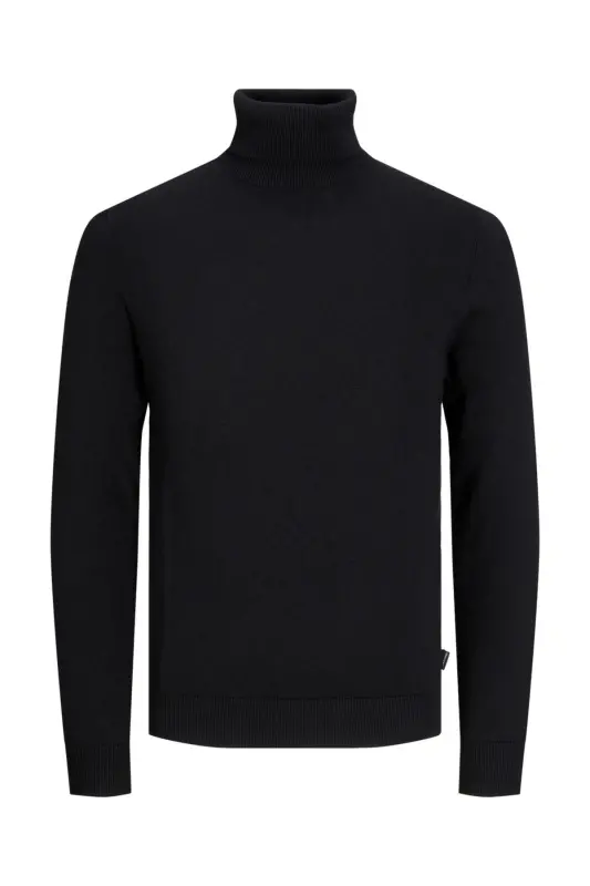Jjeemıl Knıt Roll Neck Erkek Kazak-Black - 7