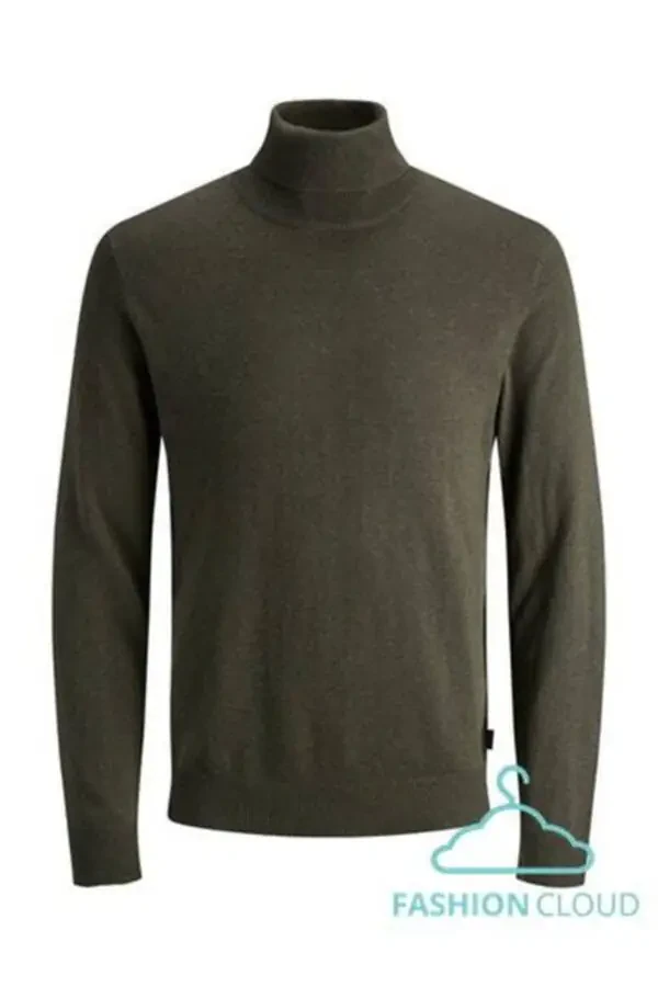 Jjeemil Knit Roll Neck Men's Sweater - 1