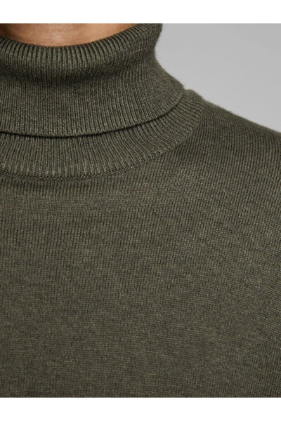 Jjeemil Knit Roll Neck Men's Sweater - 5