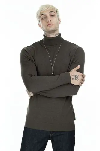 Jjeemil Knit Roll Neck Мужской свитер - 12157417-OLIVE - JACK & JONES (1)