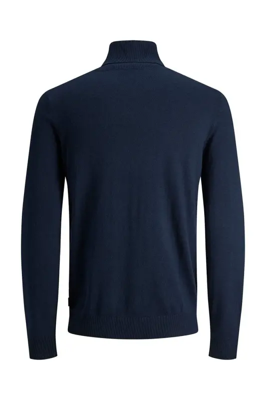 JJEEMIL KNIT ROLL NECK NOOS Erkak Kazak-Lacivert - 2