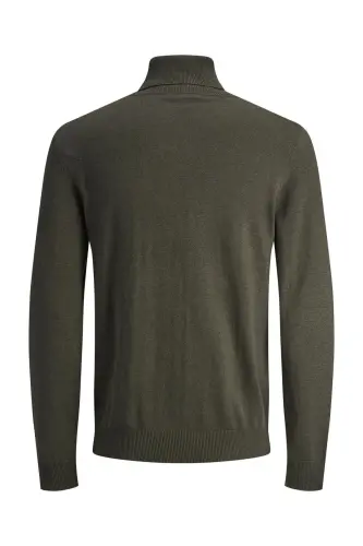 JJEEMIL KNIT ROLL NECK-Otter - 3