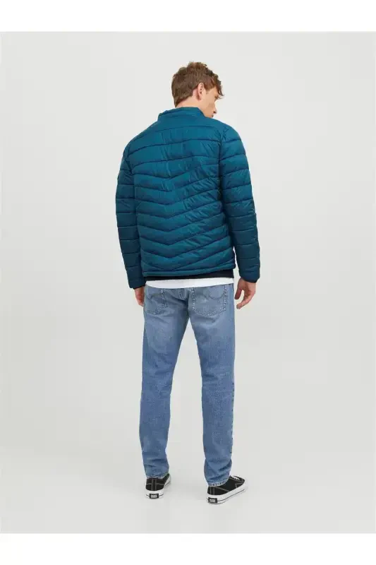 JJEHERO PUFFER COLLAR NOOS BLUE-PETROL MAVİ - 3