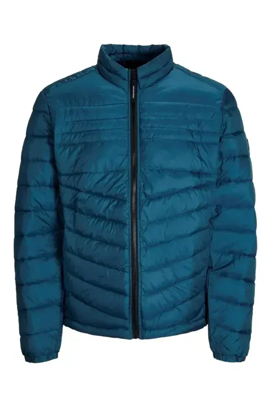 JJEHERO PUFFER COLLAR NOOS BLUE-PETROL MAVİ - 7