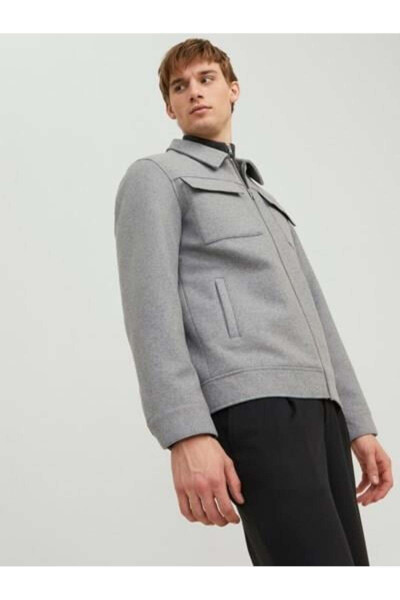 JJEMORRISON WOOL JACKET SN Dark Grey - 3