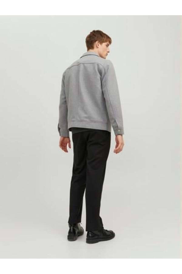 JJEMORRISON WOOL JACKET SN Dark Grey - 5