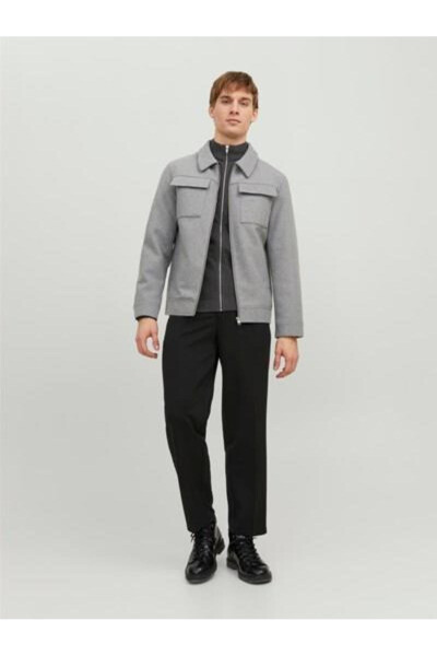 JJEMORRISON WOOL JACKET SN Dark Grey - 7