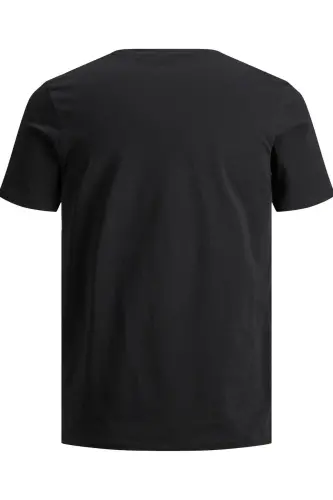 Jjeorganic Basic Crew Neck Men's T-shirt 12156101-BLACK - JACK & JONES (1)