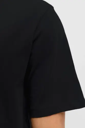 Jjeorganic Basic Crew Neck Men's T-shirt 12156101-BLACK - 4