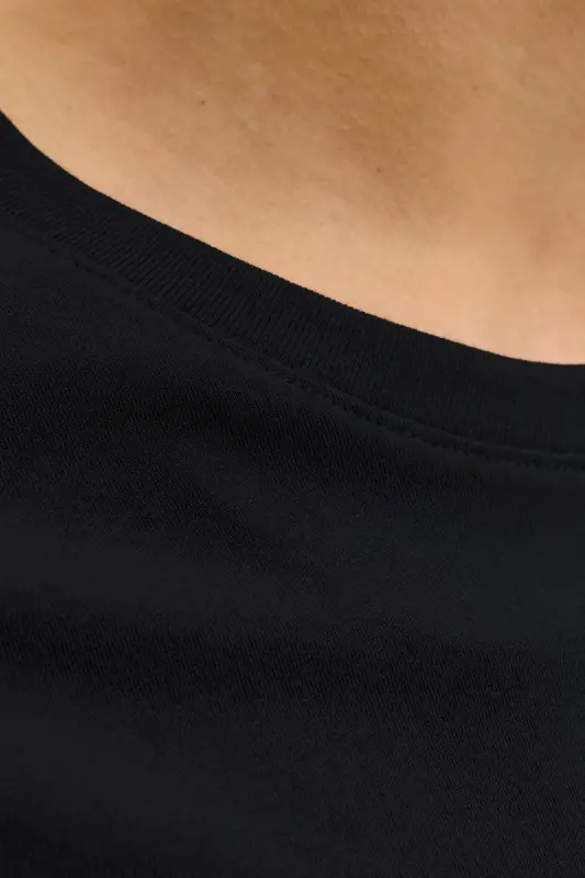 Jjeorganic Basic Crew Neck Men's T-shirt 12156101-BLACK - 5