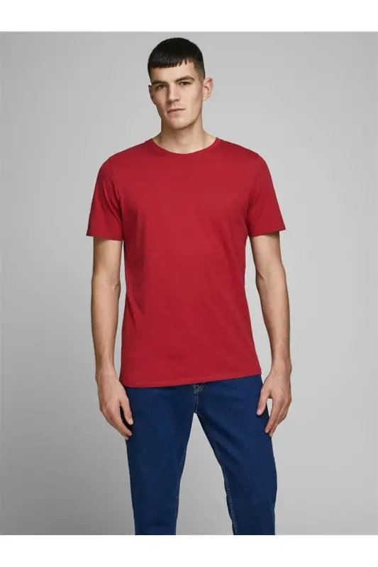 Jjeorganic Basic Crew Neck Men's T-shirt 12156101-Port Royale - JACK & JONES