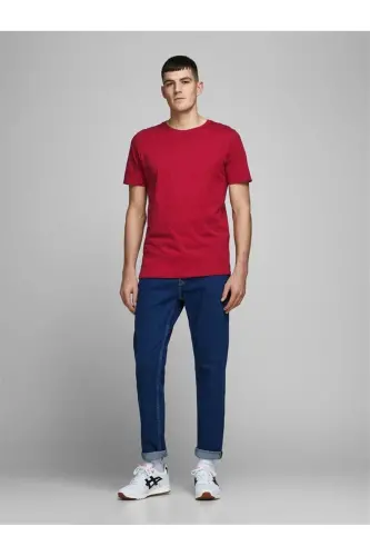 Jjeorganic Basic Crew Neck Men's T-shirt 12156101-Port Royale - 3