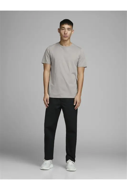 JJEORGANIC BASIC TEE SS O Cream Men's T-Shirt 101069468-Crockery - 6