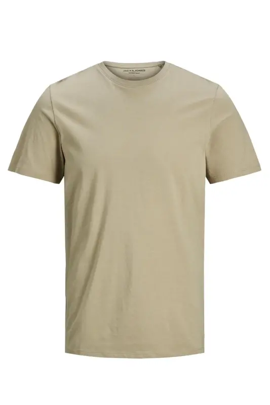 JJEORGANIC BASIC TEE SS O Cream Men's T-Shirt 101069468-Crockery - 8
