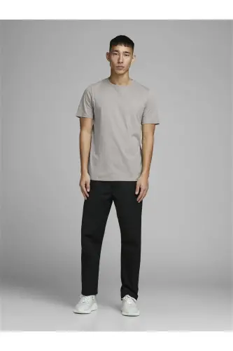 JJEORGANIC BASIC TEE SS O Крем Мужская Футболка 101069468-Crockery - 6