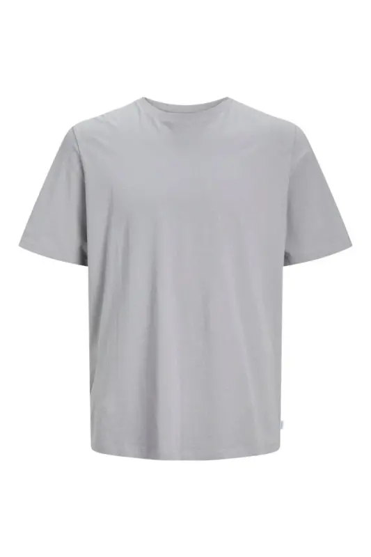 Jjeorganic Basic Velosiped Yoqali Erkaklar Futbolkasi 12156101-Ultimate Grey - 6