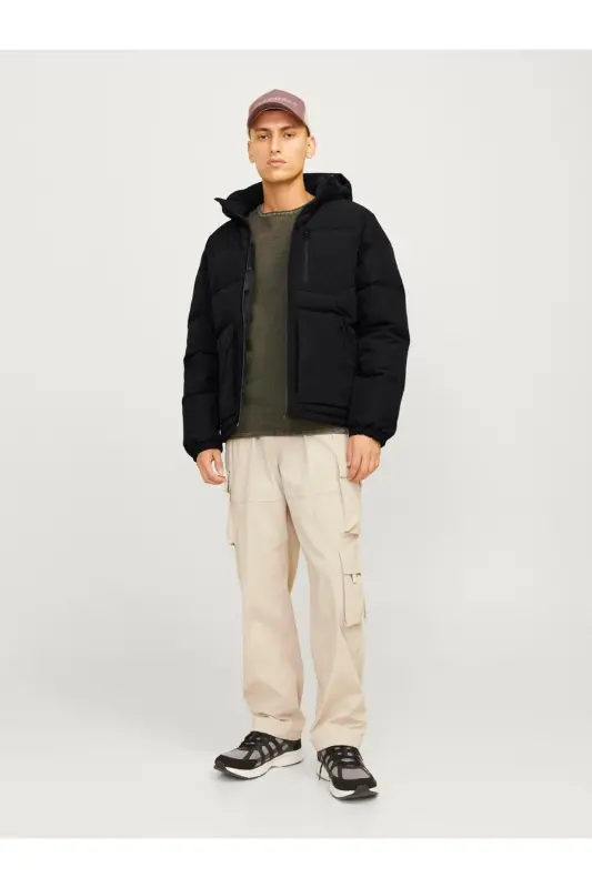 Jjeotto Puffer Jacket Sn Men's Jacket 12258416 Black - 2