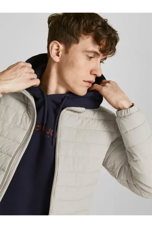 Jjerecycle Puffer Collar Noos-Bej - 5