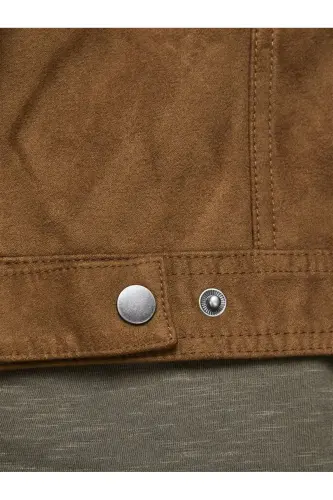 Jjerocky Jacket Noos Erkaklar uchun Kon'yak Suni Charm Ko'ylagi - 4