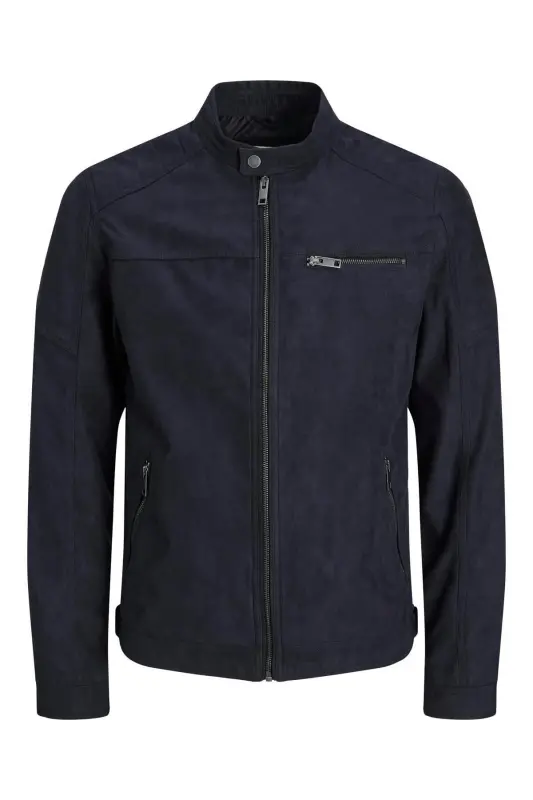 JJEROCKY JACKET NOOS Jet Black-Jet Black - 2