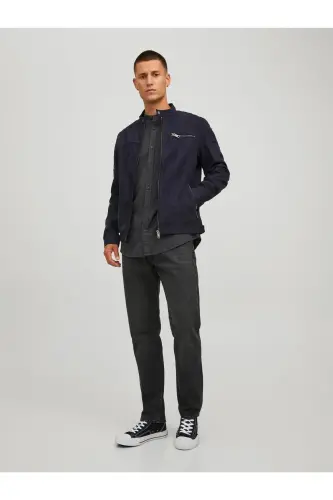 JJEROCKY JACKET NOOS Jet Black-Jet Black - 8