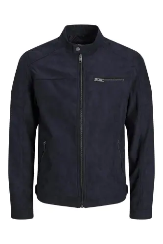 JJEROCKY JACKET NOOS Jet Black - Jet Black 