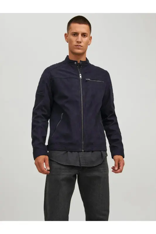 JJEROCKY JACKET NOOS Jet Black-Jet Black - 1