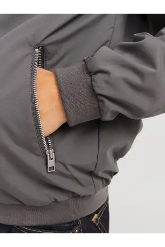 Jjerush Bomber Noos Erkak Ko'ylagi 12165203-Grii - 4