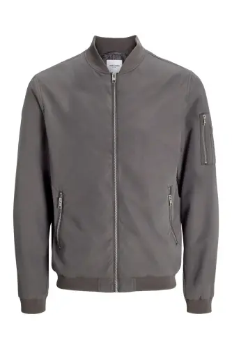 Jjerush Bomber Noos Erkek Ceket 12165203-Grii 