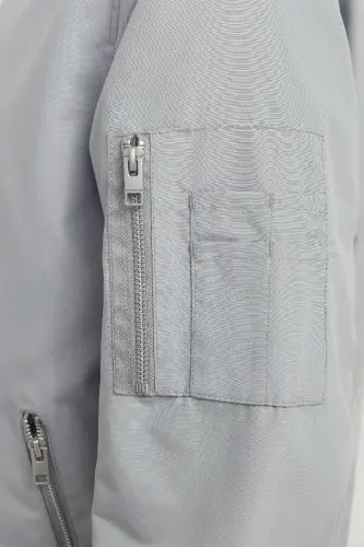 JJERUSH BOMBER NOOS GRİ-Ultimate Grey - 5