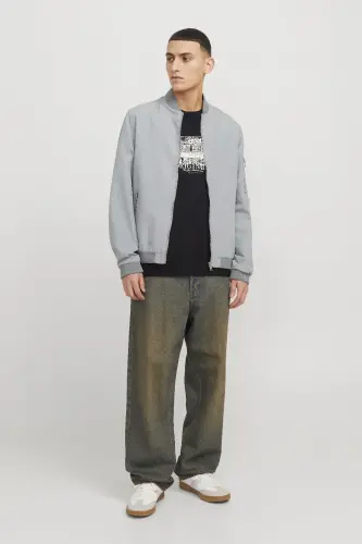 JJERUSH BOMBER NOOS GRİ - Ultimate Grey 