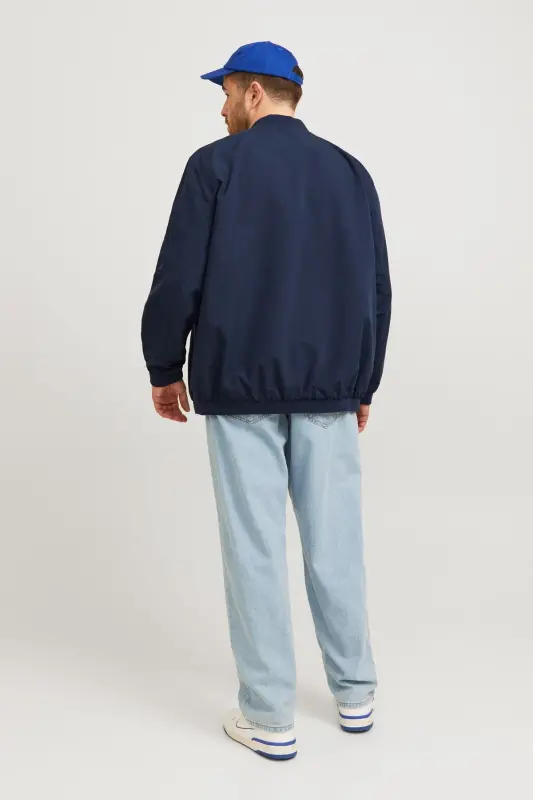 Jjerush Bomber Noos Pls Lacivert Erkek Ceket - Navy Blazer - 3