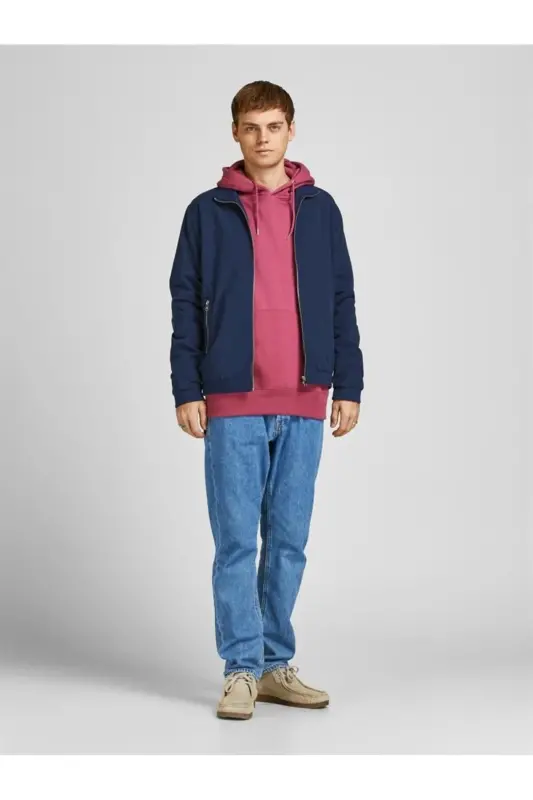 JJERUSH HARRINGTON BOMBER (ERKEK MEVSİMLİK BOMBER MONT)-LACİVERT - 4