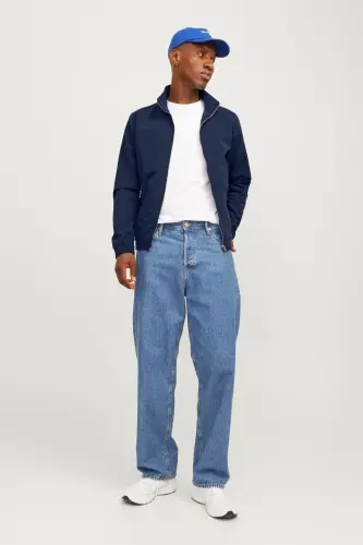 JJERUSH Harrington Erkek Bomber Mont - LACİVERT 