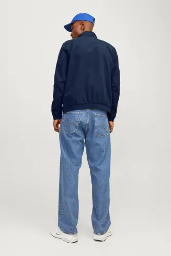 JJERUSH Harrington Erkek Bomber Mont - LACİVERT - 3
