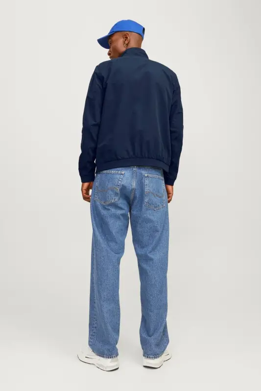 JJERUSH Harrington Erkek Bomber Mont - LACİVERT - 3