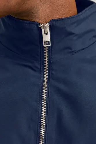 JJERUSH Harrington Erkek Bomber Mont - LACİVERT - 5
