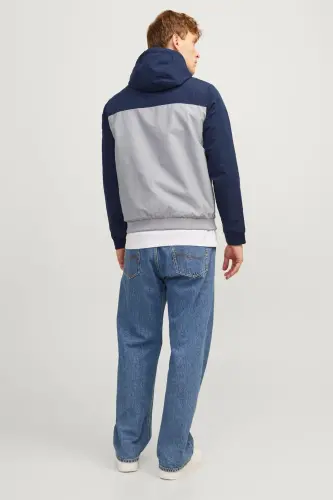 Jjerush Hood Bomber Erkek Mont-MAVI - JACK & JONES (1)