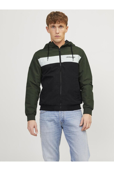 Jjerush Hood Bomber Noos - Forest Night 